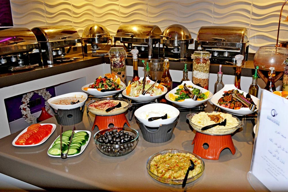 Iftar buffet at Sahha