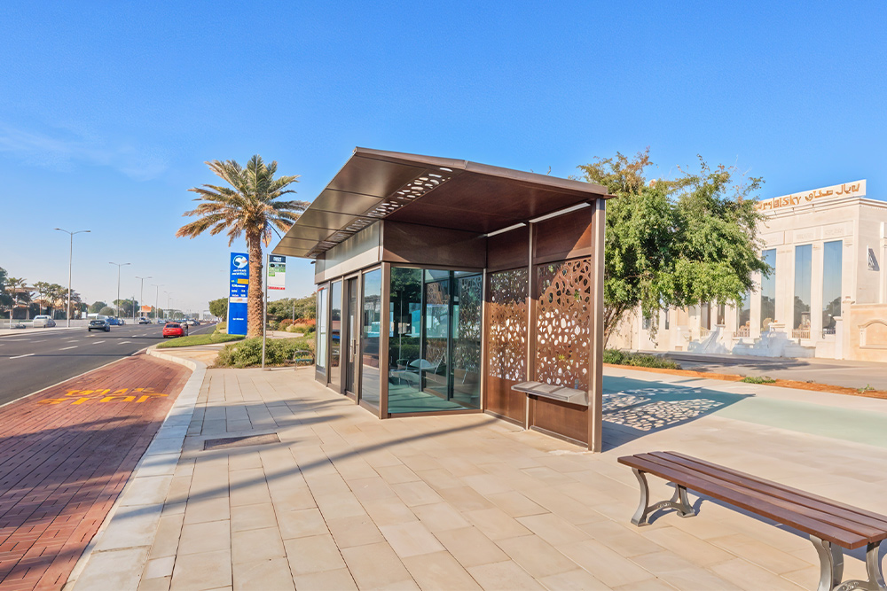 Bus Stop in Al Khibeesi