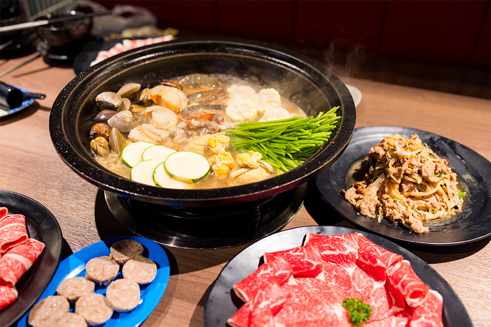 Hotpot in a chinese restaurant in RAK