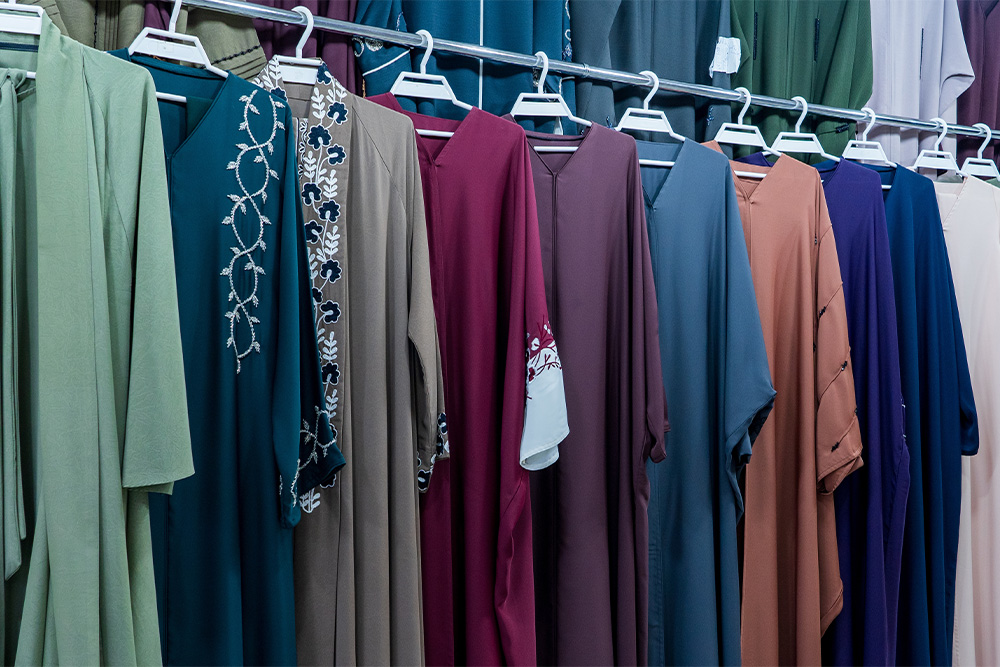 Rolla Abaya Market in Sharjah