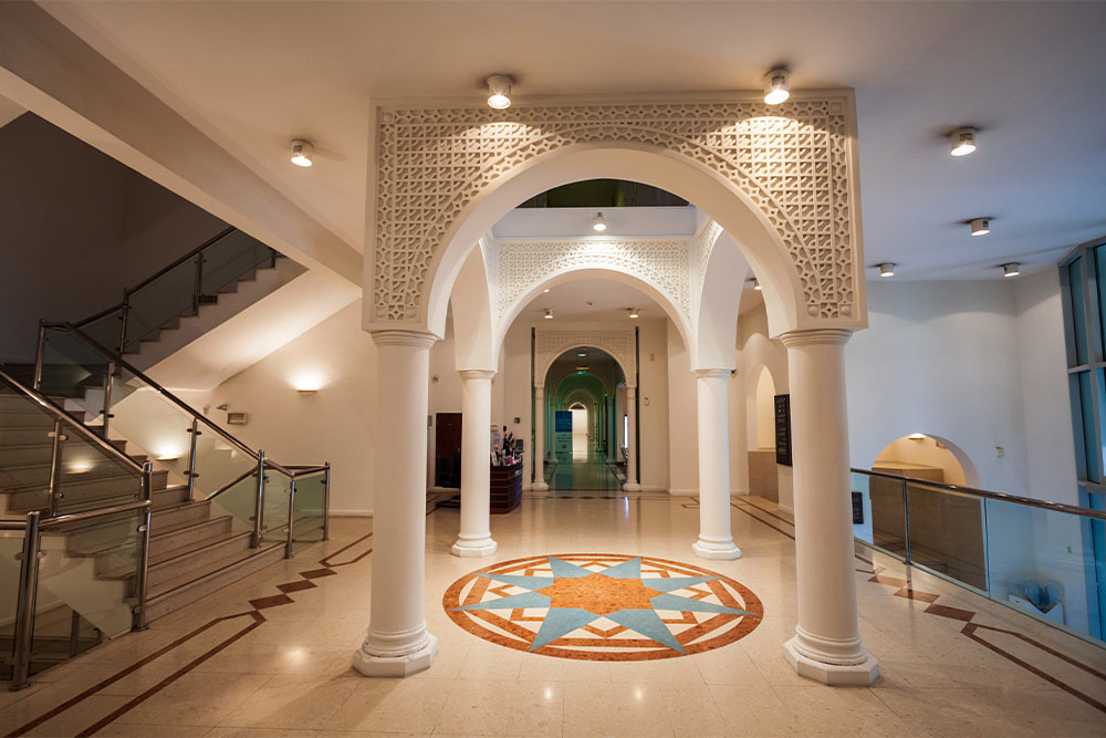 Interior of Flying Saucer in Sharjah