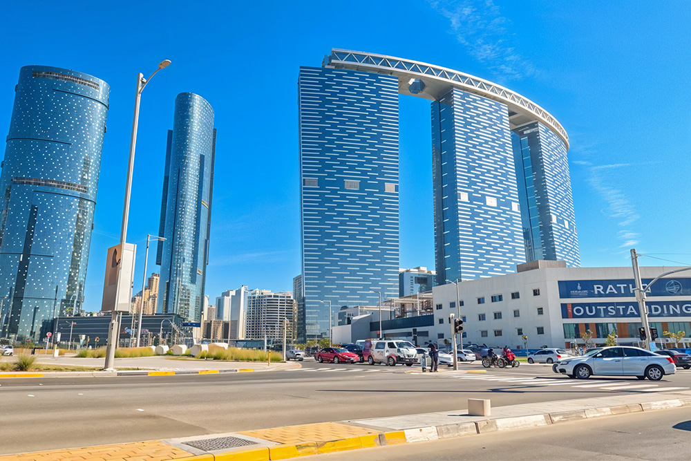 Skyscrapers in Al Reem Island