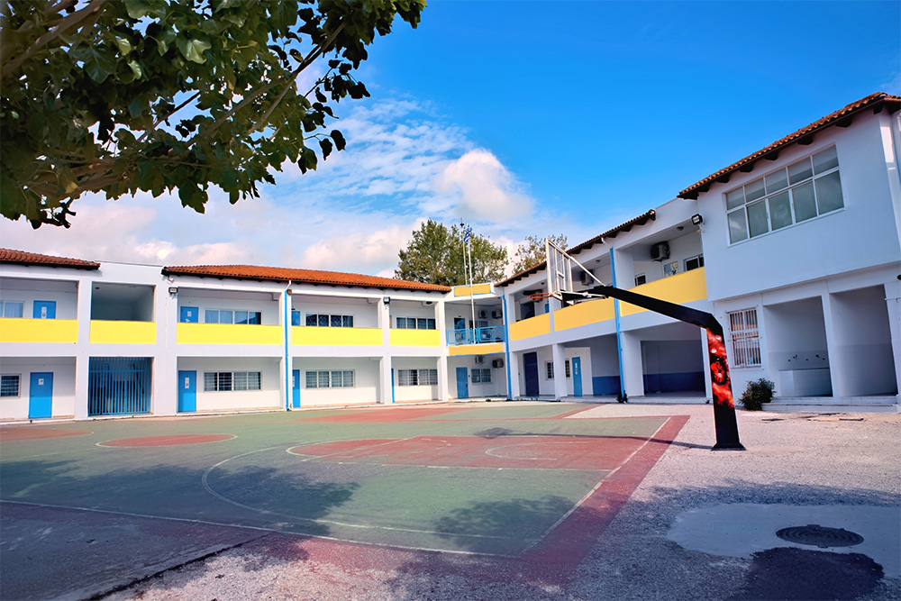 A school playground near DAMAC Lagoons