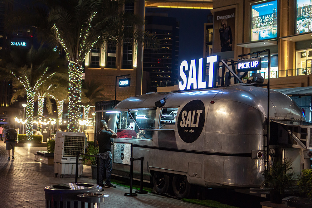 Salt Street food restaurant in Dubai marina