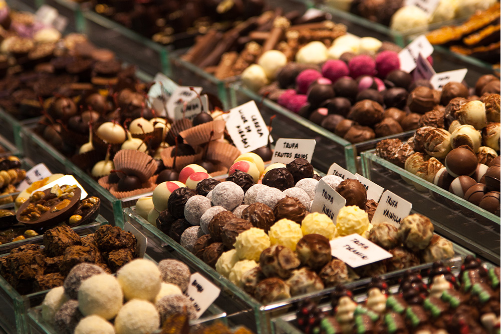 Chocolate shop in Sharjah