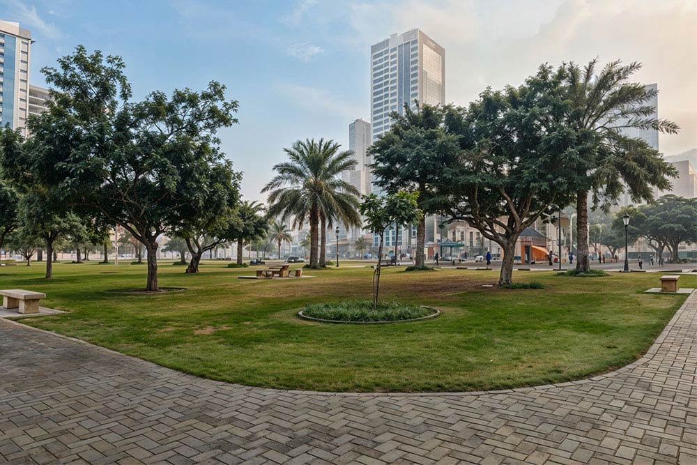 Al Nahda is a well-facilitated residential area in Sharjah