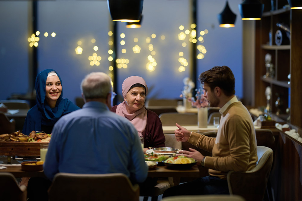 Traditional iftar in Sharjah