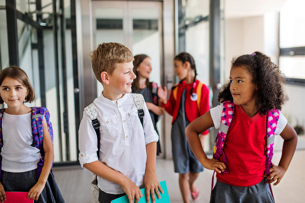 Children in a school