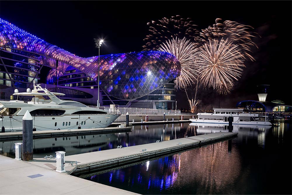 Yas Marina in Abu Dhabi