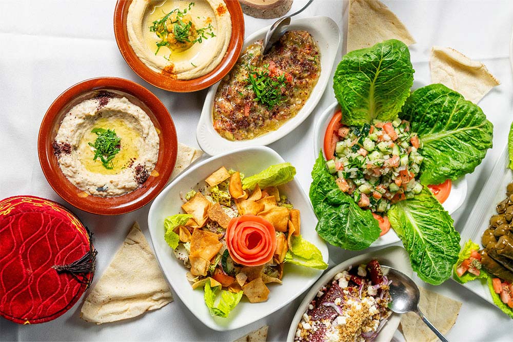 Lebanese cuisine at a Mediterranean Restaurant Abu Dhabi