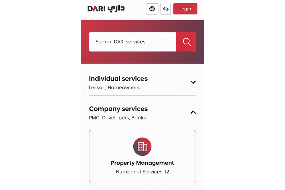 Services offered by DARI