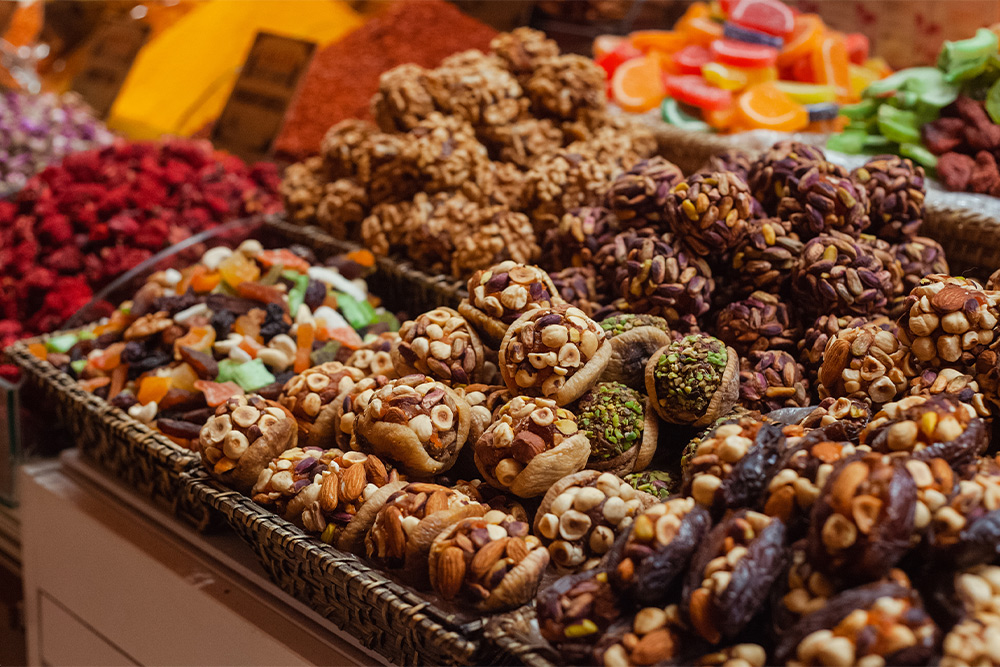 Arabic sweets on Hag Al Laila