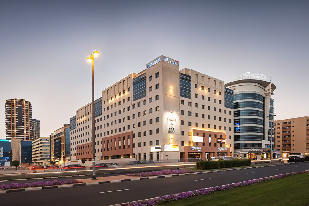 Citymax Hotel building in Bur Dubai