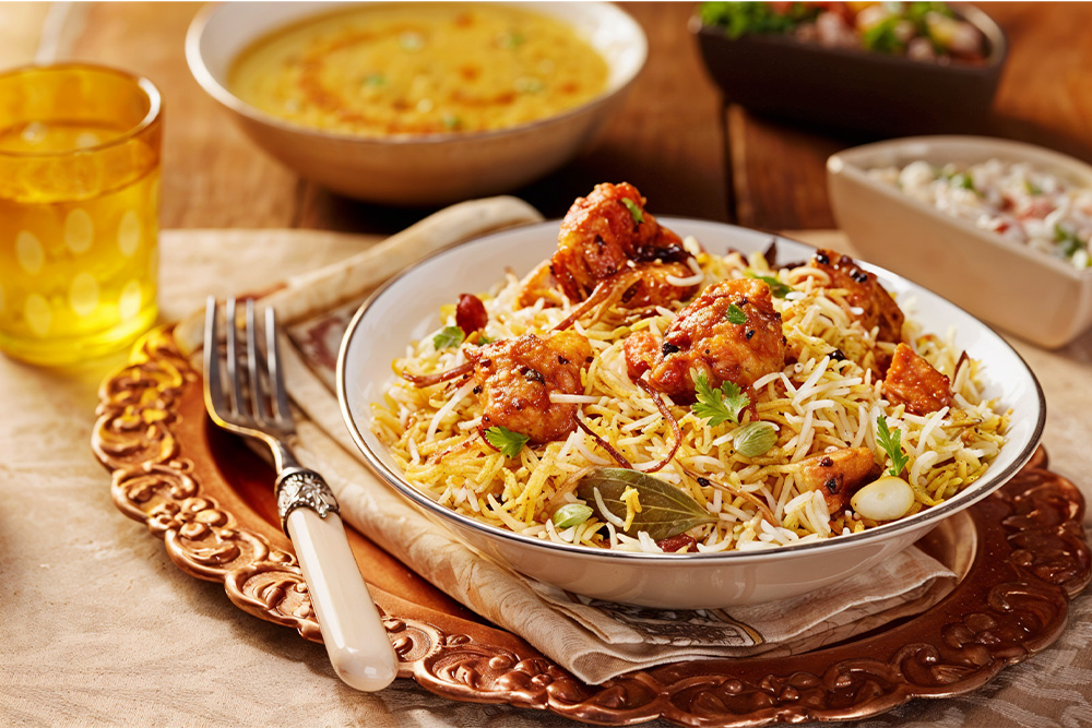 Chicken Biryani served at Panoor Restaurant in Ajman