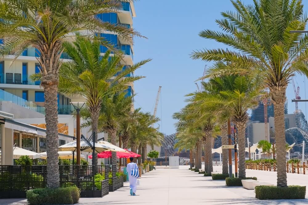 Saadiyat Island in Abu Dahbi