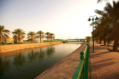 Green Mubazzarah Park in Al Ain