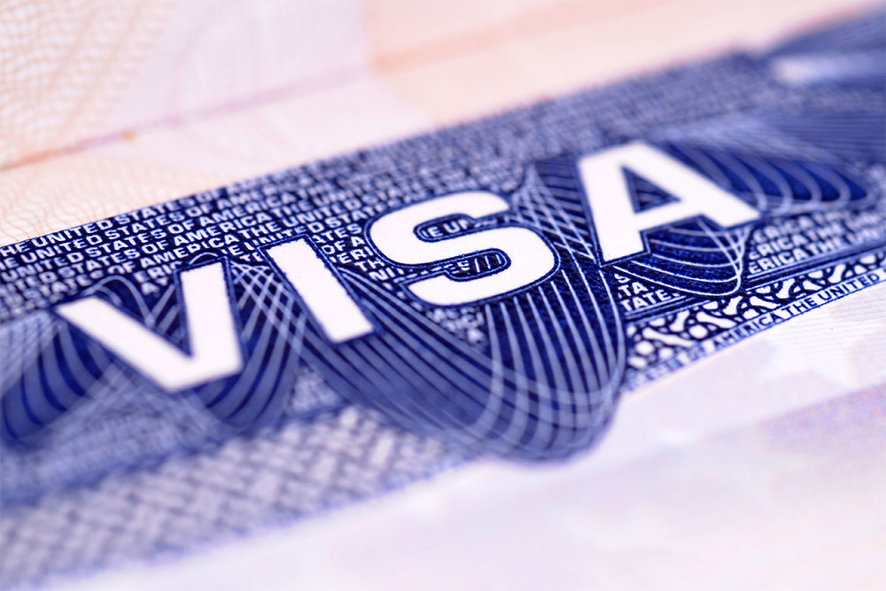 Conditions for applying for a visa