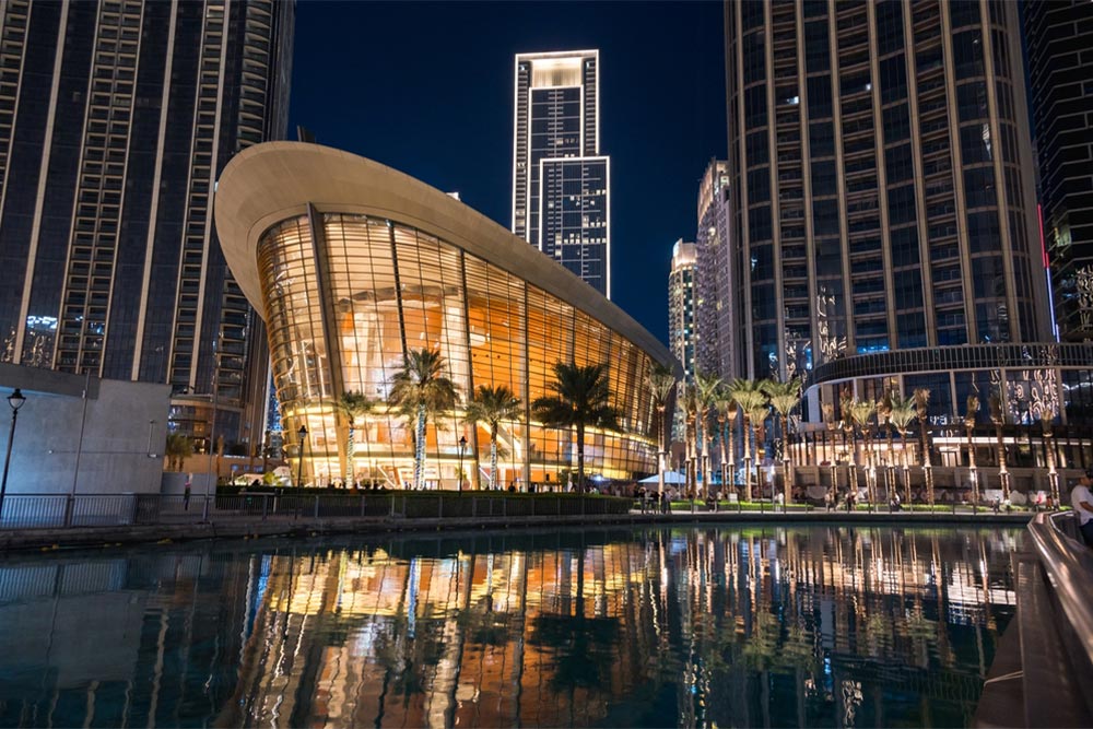 Dubai Opera view