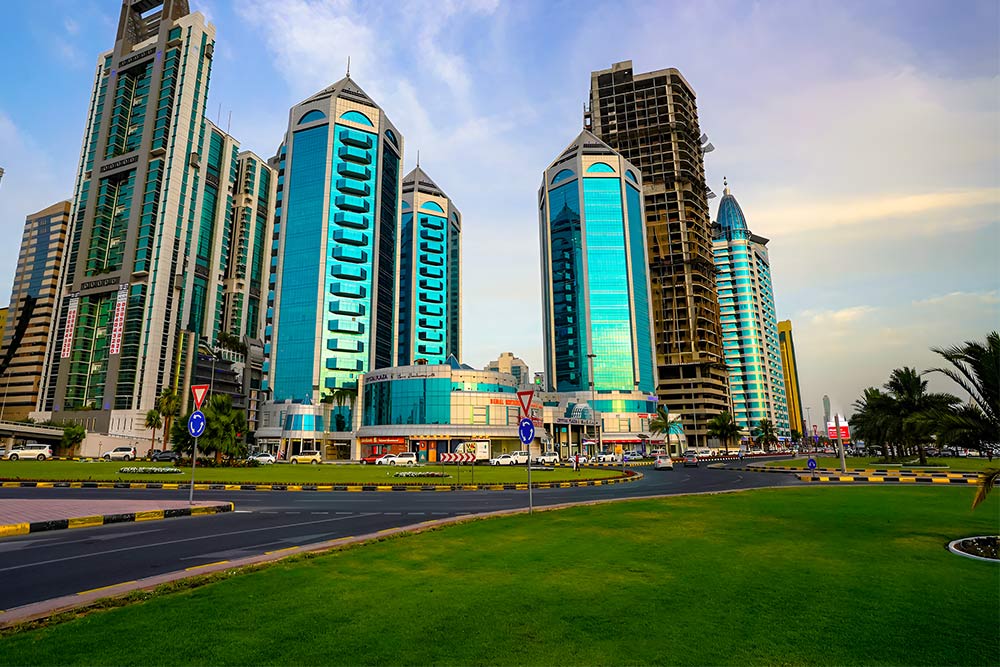 Al Majaz is one of the best areas to rent offices in Sharjah