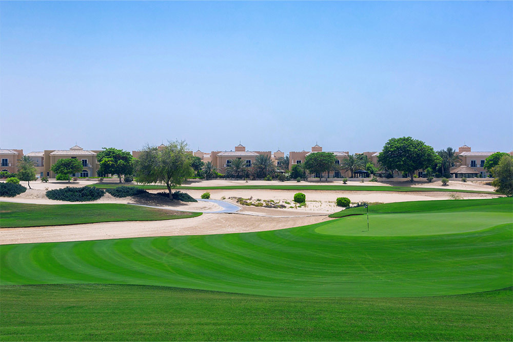 Golf course at Arabian Ranches