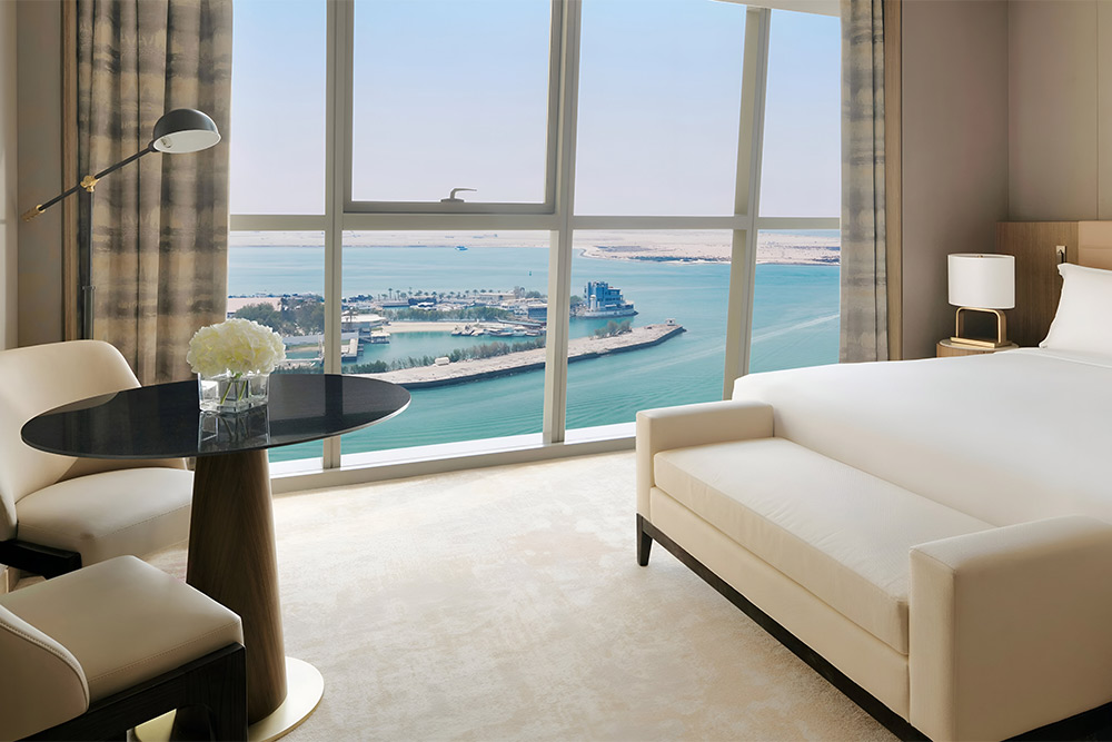 A room in Intercontinental Residences in Abu Dhabi