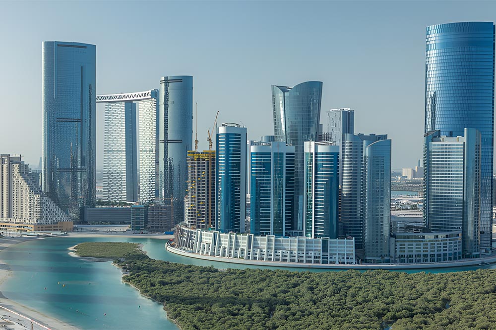 Abu Dhabi buildings