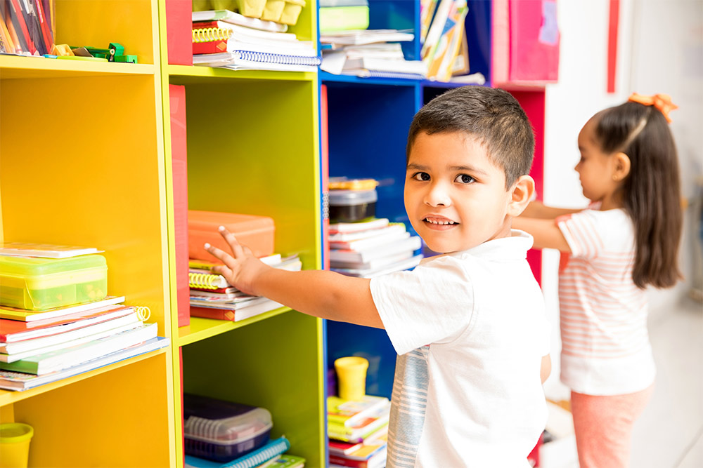 xhildren learning in a friendly environment at Gingle Kids Early Learning Centre 