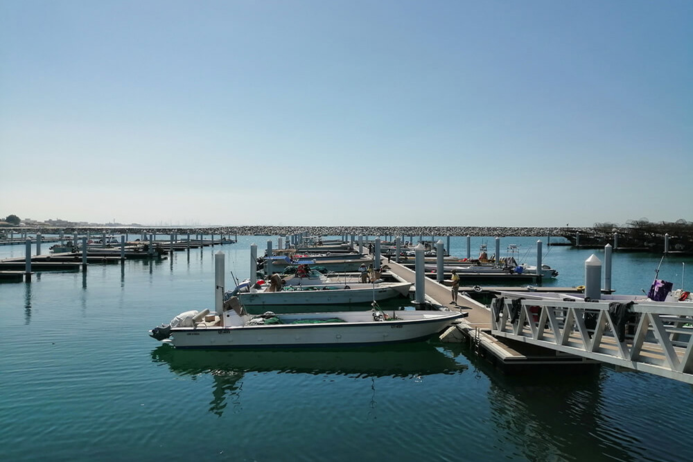 Living in Umm Al Quwain Marina offers access to a vibrant marina 