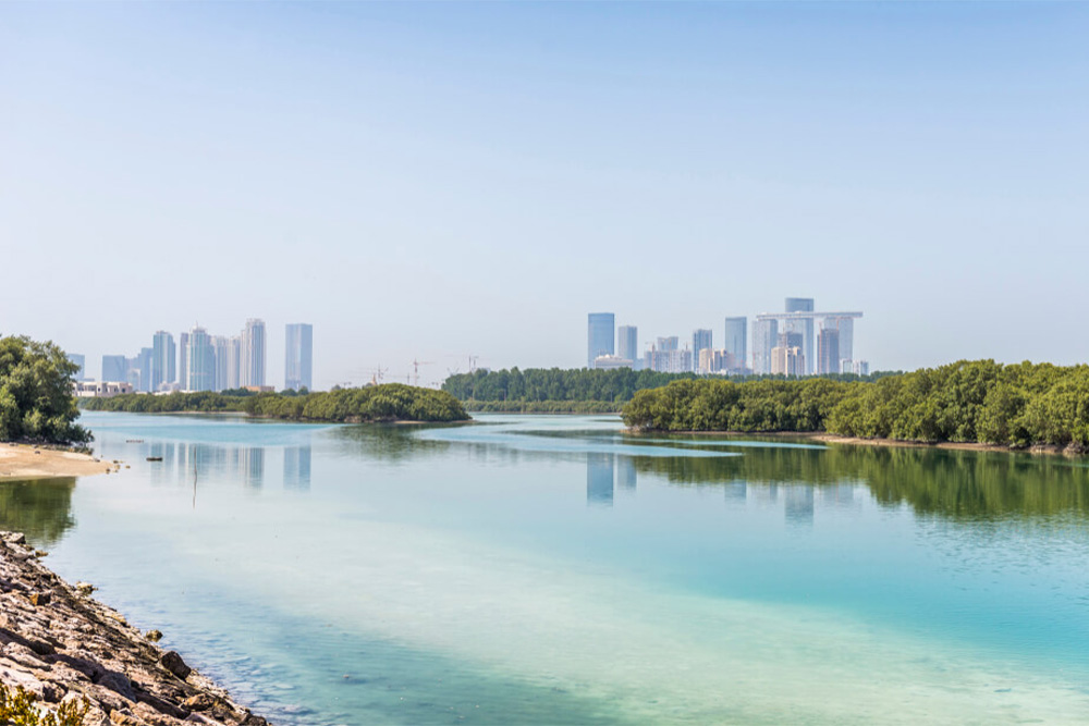 Living in Umm Al Quwain Marina offers easy access to Mangrove Beach 