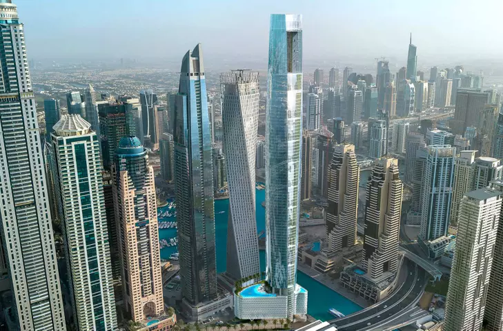 Ciel Tower Project by The First Group | Property Finder UAE