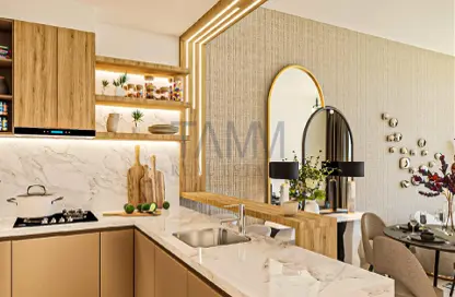 Apartment - 1 Bedroom - 1 Bathroom for sale in AURA by Grovy - Jumeirah Village Circle - Dubai