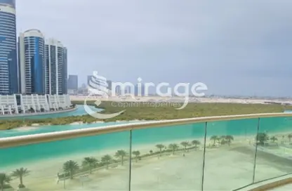 Apartment - 3 Bedrooms - 4 Bathrooms for rent in Beach Towers - Shams Abu Dhabi - Al Reem Island - Abu Dhabi