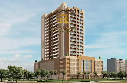 Apartment - 1 Bedroom - 2 Bathrooms for sale in Garden Residences - Emirates City - Ajman