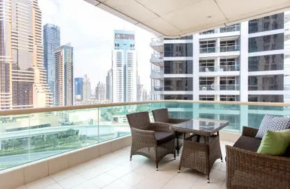 Apartment - 1 Bathroom for rent in The Royal Oceanic - Oceanic - Dubai Marina - Dubai