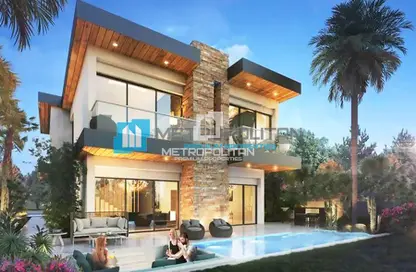 Townhouse - 4 Bedrooms - 4 Bathrooms for sale in Costa Brava 1 - Costa Brava at DAMAC Lagoons - Damac Lagoons - Dubai