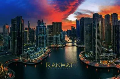 Apartment - 1 Bedroom - 2 Bathrooms for sale in Aeternitas Tower - Dubai Marina - Dubai