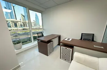 Business Centre - Studio - 1 Bathroom for rent in Aspin Tower - Sheikh Zayed Road - Dubai