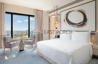 Apartment - 1 Bedroom - 2 Bathrooms for rent in Jumeirah Gate Tower 2 - The Address Jumeirah Resort and Spa - Jumeirah Beach Residence - Dubai