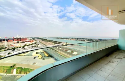 شقة - 3 غرف نوم - 4 حمامات للايجار في مركز أبوظبي الوطني للمعارض - شارع الخليج العربي - البطين - أبوظبي