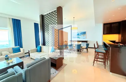 Apartment - 3 Bedrooms - 4 Bathrooms for rent in Marina Sunset Bay - The Marina - Abu Dhabi