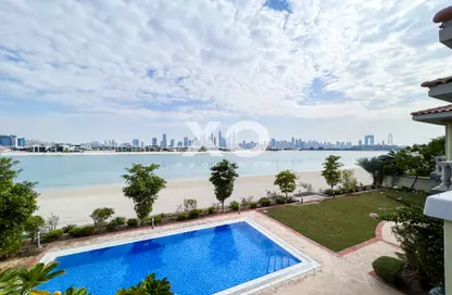 Villa - 6 Bedrooms - 6 Bathrooms for rent in Signature Villas Frond M - Signature Villas - Palm Jumeirah - Dubai