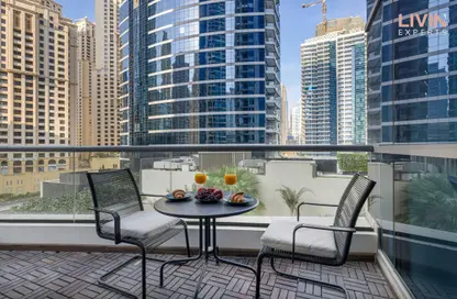 Apartment - 1 Bedroom - 2 Bathrooms for sale in Bay Central West - Bay Central - Dubai Marina - Dubai