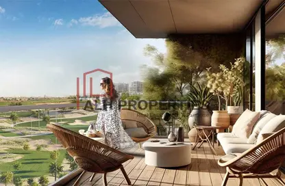 Apartment - 1 Bedroom - 2 Bathrooms for sale in Golf Greens 1 - Tower A - Golf Greens - DAMAC Hills - Dubai