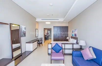 Apartment - 1 Bathroom for rent in Al Jowhara Tower - Corniche Road - Abu Dhabi