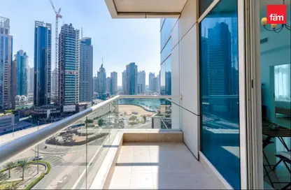 Apartment - 1 Bedroom - 2 Bathrooms for sale in Botanica Tower - Dubai Marina - Dubai