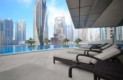 Apartment - 2 Bedrooms - 2 Bathrooms for rent in Trident Bayside - Dubai Marina - Dubai