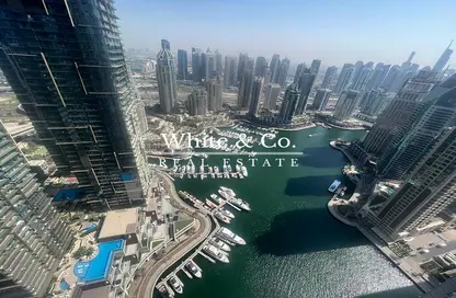 Apartment - 2 Bedrooms - 3 Bathrooms for rent in Damac Heights - Dubai Marina - Dubai