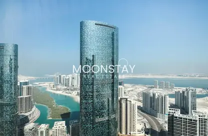 Apartment - 3 Bedrooms - 4 Bathrooms for rent in The Gate Tower 2 - Shams Abu Dhabi - Al Reem Island - Abu Dhabi