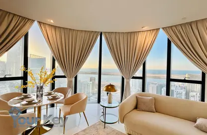 Apartment - 2 Bedrooms - 3 Bathrooms for rent in Burj Mohammed Bin Rashid at WTC - Corniche Road - Abu Dhabi