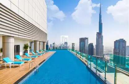 Apartment - 1 Bedroom - 1 Bathroom for rent in Paramount Tower Hotel  and  Residences - Business Bay - Dubai